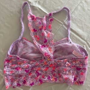 PINK lace bra/cami